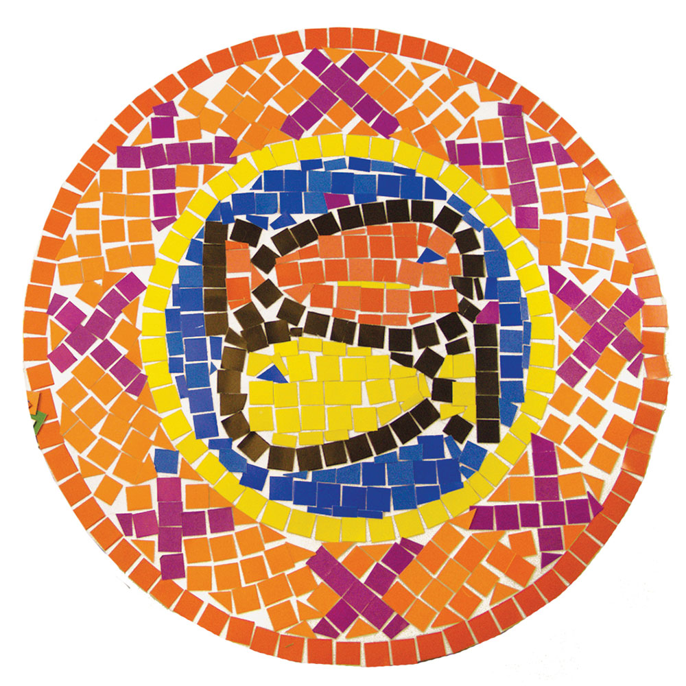 Double Colour Mosaic Squares Carson Dellosa Incastro Popular 